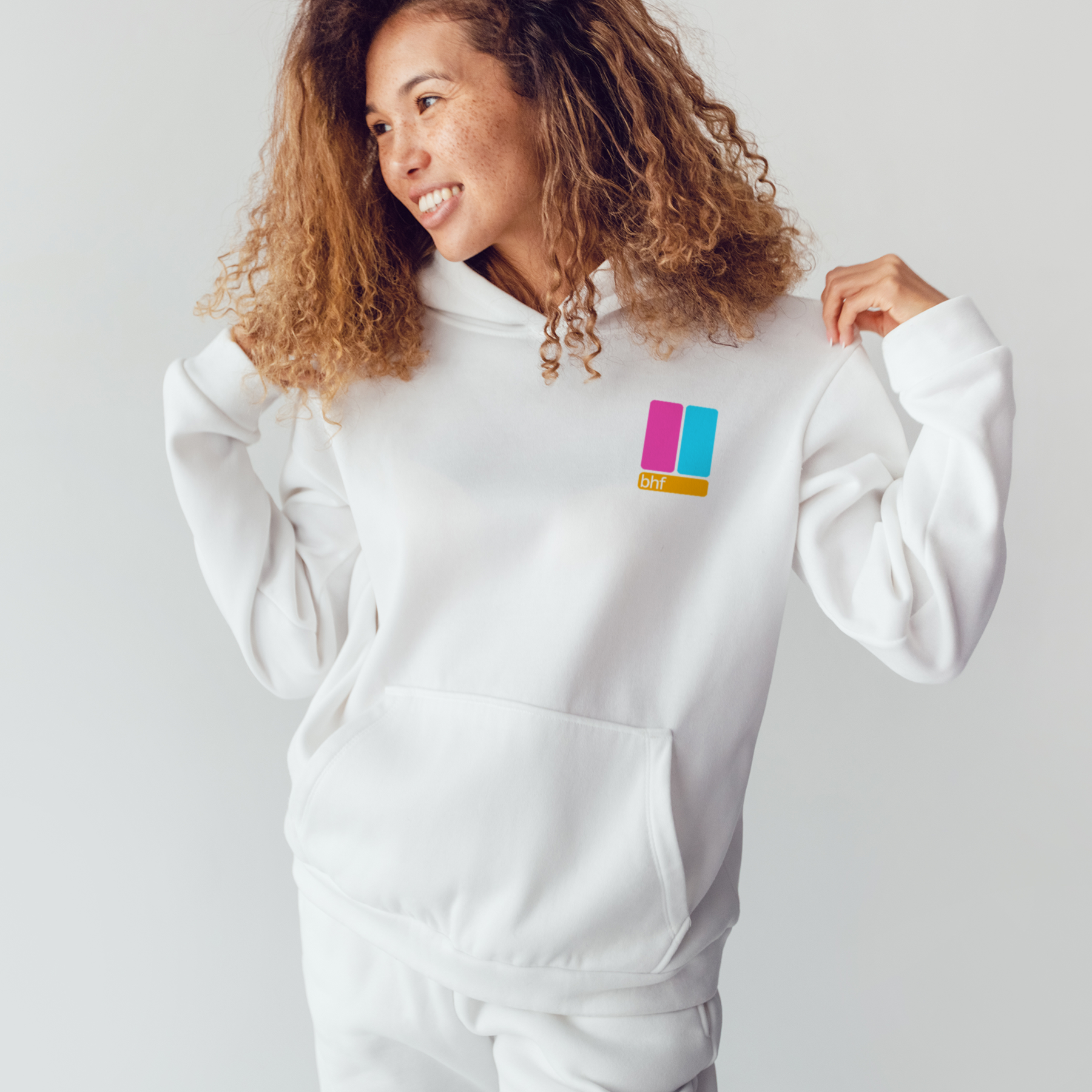 Woman + Man + ART Hoodie Sweatshirt