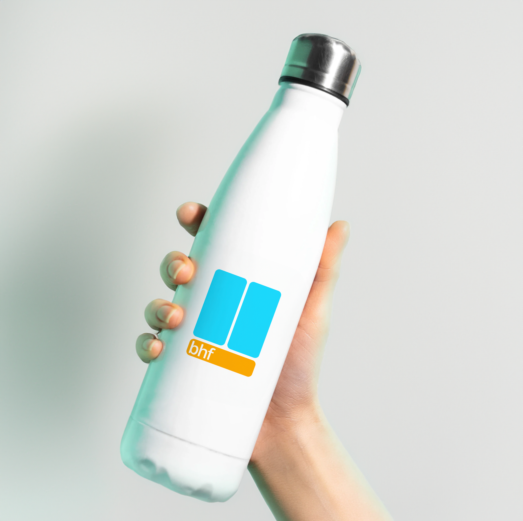 Man + Man + ART Water Bottle